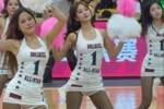 風姿綽約！媒體人分享廣東女籃主場啦啦隊精彩表演