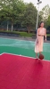 ??是誰說的，能娶個(gè)會(huì)打籃球的漂亮老婆該有多好？